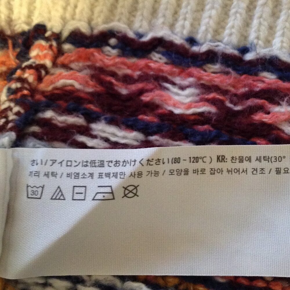 Abercrombie Fitch "XL" Wide Crew Neck, Boxy Knit, Y2K, Retro, Fairycore Sweater - Picture 5 of 5